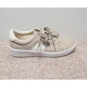 RYKA VIV women's Classic Court sneaker/shoes, 8.5, Faux Leather Beige/Tan, 8.5